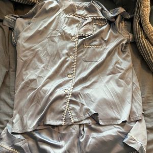 Silky pajama set